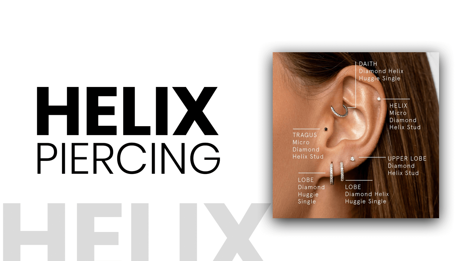 Helix piercing