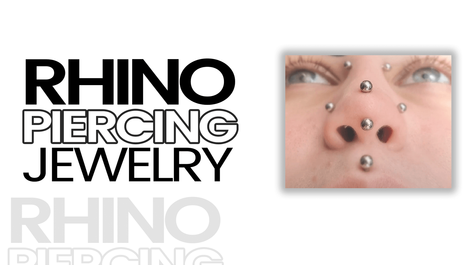 Rhino Piercing Jewelry