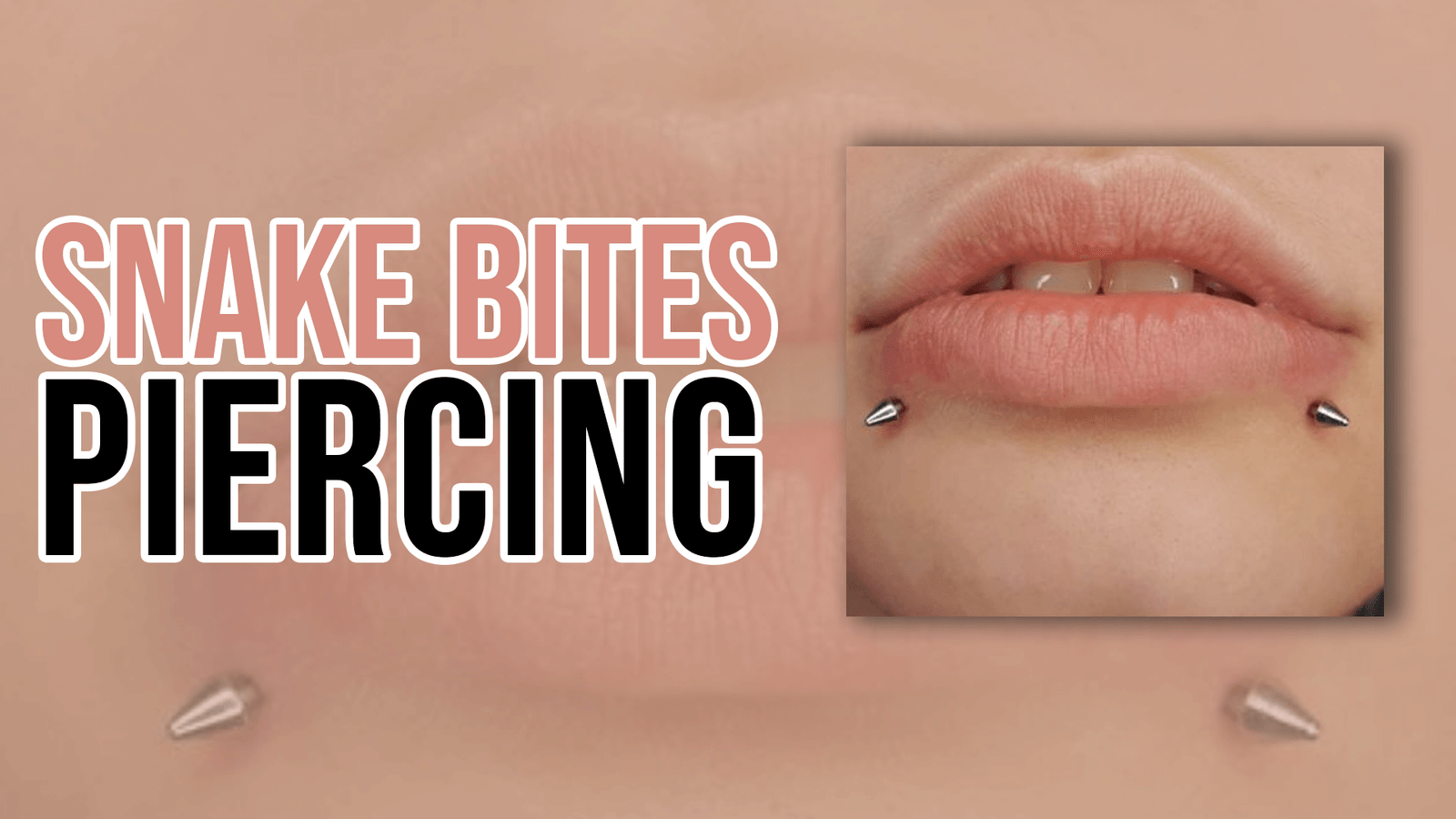 snake bites piercing