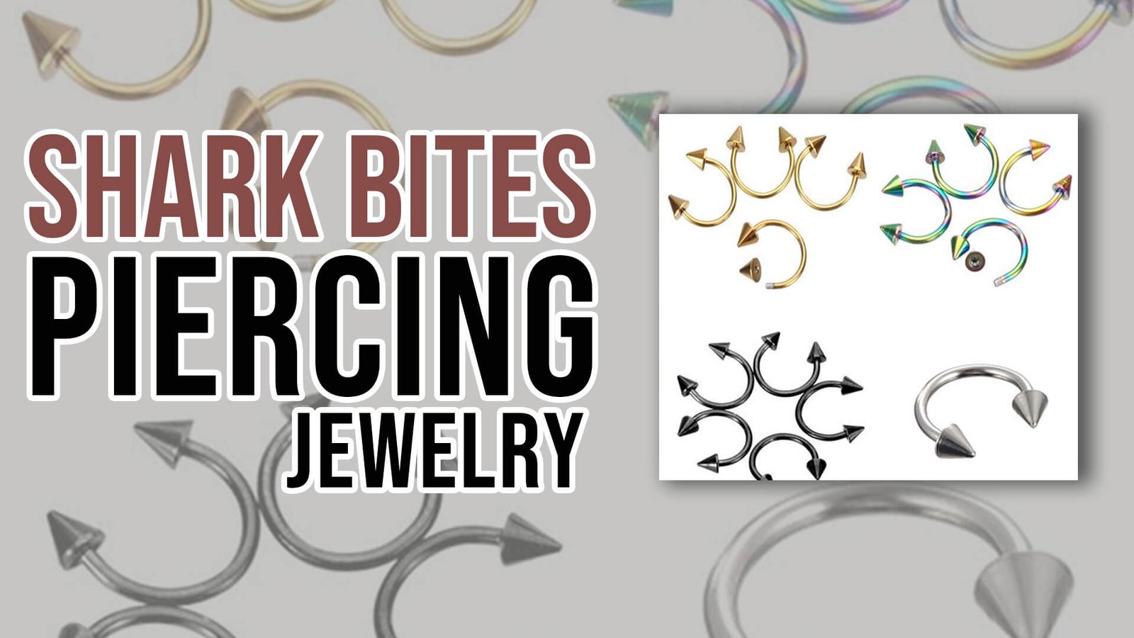 shark bites piercing Jewelry